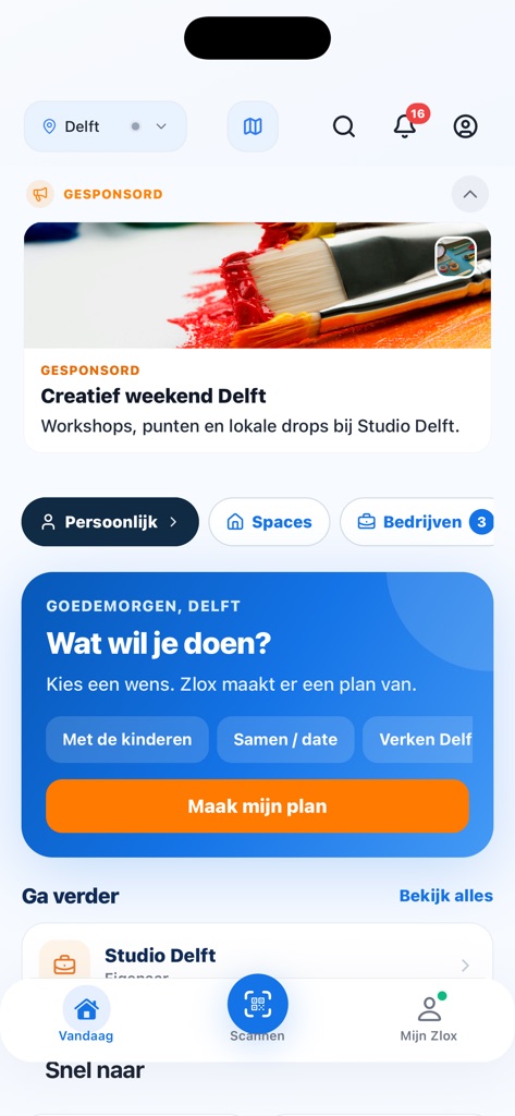 Example of the Zlox app
